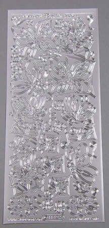 Le Suh Doodle Schmetterling silber