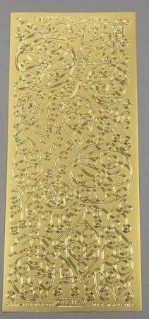 Le Suh Doodle Weihnachtsglocken gold