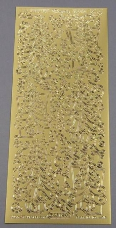 Le Suh Doodle Weihnachtsbaum gold