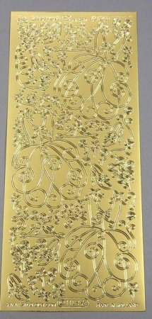Le Suh Doodle Kleid gold