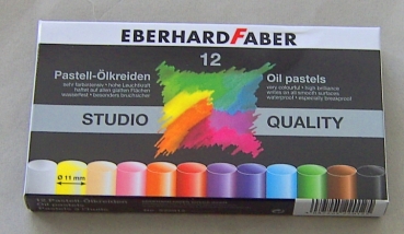 Preview: Eberhard Faber Pastell Ölkreide 12 Farben