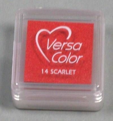 Stempelkissen 2,5 x 2,5 cm Scarlett rot