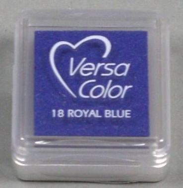 Stempelkissen 2,5 x 2,5 cm royalblau