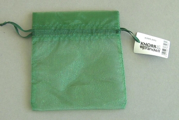 Gütermann Organzasäckchen 18 x 13 cm grün