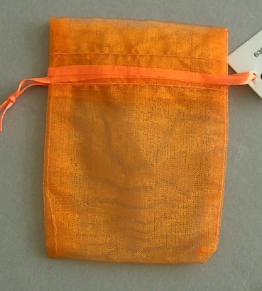 Gütermann Organzasäckchen 10 x 8 cm orange