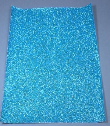 Glitterpapier A 4 türkis