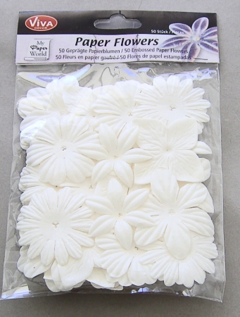 VIVA Decor Paper Flowers 50 Stück