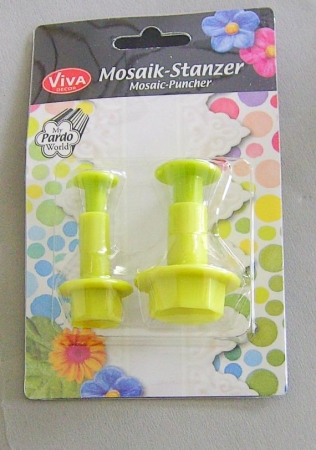 Preview: VIVA Decor Patchy Mosaik Stanzer Octagon 2 Stück