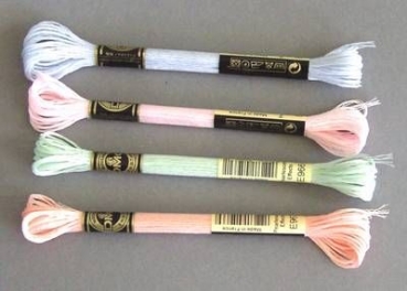 DMC Stickgarn Pearleffekt 1 Strang zu 8 m