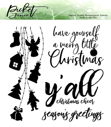 Picket Fence Studios Clear Stamps String of Lights