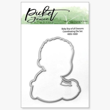 Picket Fence Studios Die / Schneideschablone Baby Boy of All Seasons