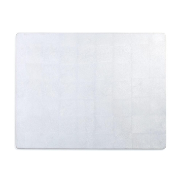 Caspari Silver Rectangular Lacquer placemat