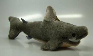 Althans Plüschtier Hai, grau 40 cm
