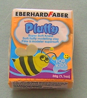 Eberhard Faber Pluffy 1 Block zu 32 Gramm orange