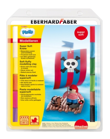Eberhard Faber Pluffy Materialpackung 12 Farben