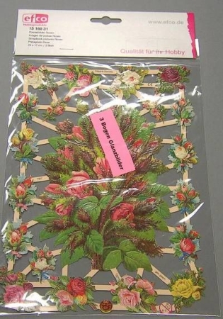 Poesiebild 24 x 17 cm Rosen