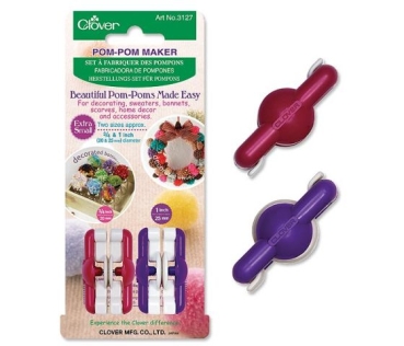 CLOVER Pom-Pom Maker Set für Pompoms extra klein