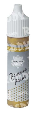 Pontura Farbe, Malflasche zu 10 ml gold