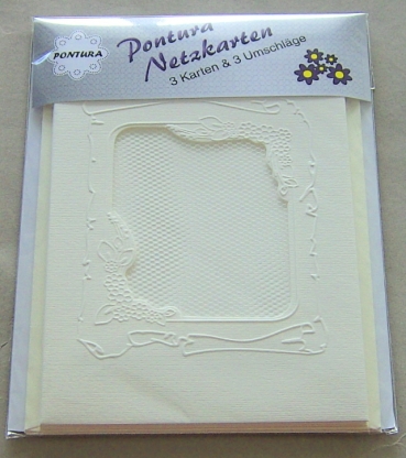 Pontura Netzkarten A 6 Papierrolle