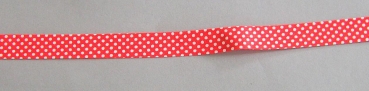 Baumwoll Schrägband pro Meter rot 1,5 cm