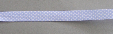 Baumwoll Schrägband pro Meter hellblau 1,5 cm