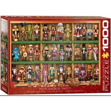 Eurographics Puzzle mit 1000 Teilen Nutcracker Christmas Nussknacker Weihnachten