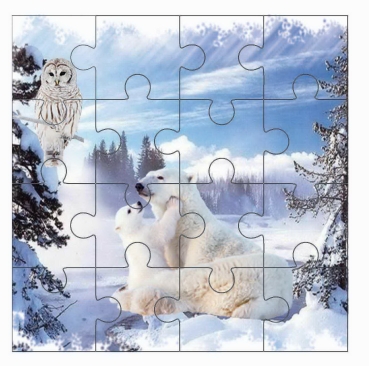 Reddy Cards Puzzlekarten Set Weihnachten
