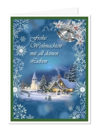 Preview: Reddy Cards Puzzlekarten Set Weihnachten