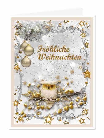 Preview: Reddy Cards Puzzlekarten Set Weihnachten