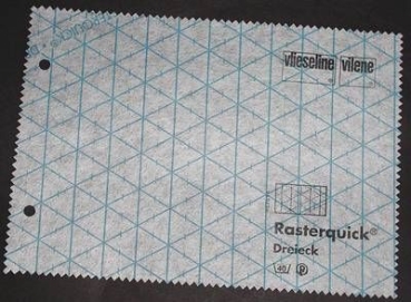 Rasterquick Dreieck 90cm breit je Meter