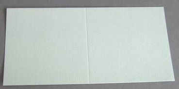 Quadratische Doppelkarte 125 x 125 mm mint