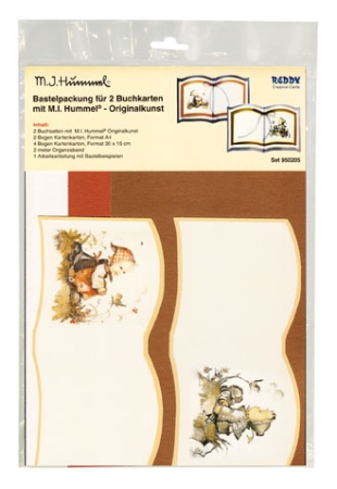 Reddy Originalkunst M. I. Hummel Bastelset Sorglos - Bub mit Edelweiss