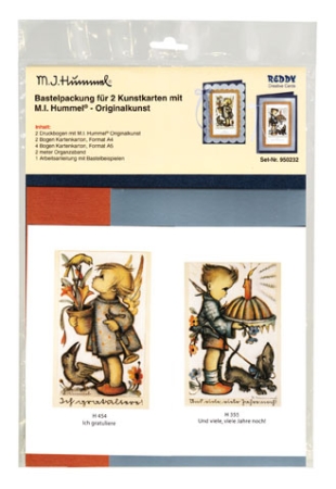 Reddy Originalkunst M. I. Hummel Bastelset Ich gratuliere - Und viele, viele Jahre