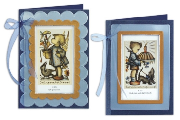 Preview: Reddy Originalkunst M. I. Hummel Bastelset Ich gratuliere - Und viele, viele Jahre