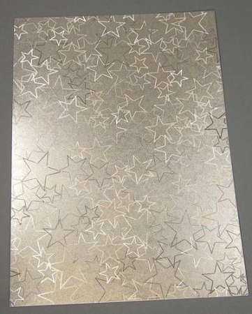 Dufex Textur Sterne 1 gold