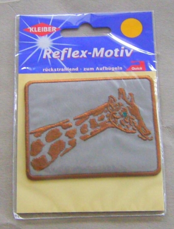 Kleiber Reflexmotiv Giraffe 8,5 x 6,5 cm
