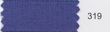 Ripsband 3 mm breit pro Meter blau