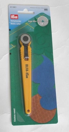 PRYM Rollschneider ""Super-Mini"" 18 mm Klinge