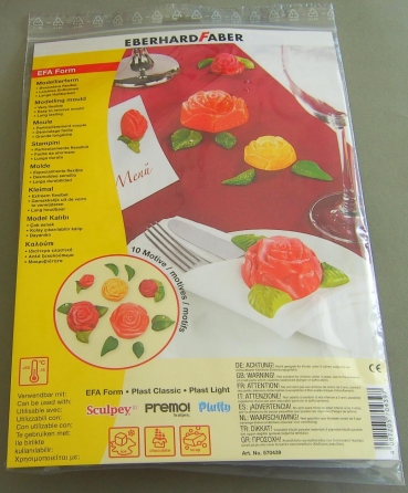 Eberhard Faber Modellierform Rosen