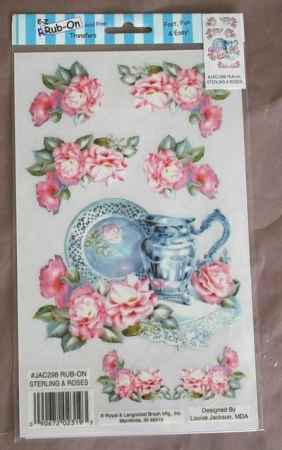 RUBBELBILDER  Sterling & Roses