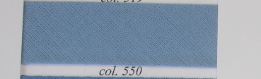 Schrägband aus Baumwolle 60/30 je Meter helles blau