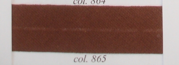 Schrägband aus Baumwolle 60/30 je Meter rehbraun