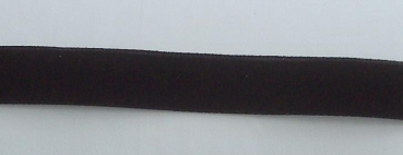 Samtband 22 mm cm breit pro Meter schwarz