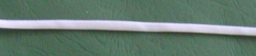 Samtband 7 mm breit pro Meter weiss