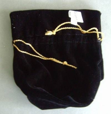 Knorr-Prandell Samtsäckchen 14 x 18 cm schwarz