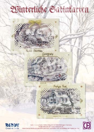 Reddy Cards Winter Karten Set Satin creme