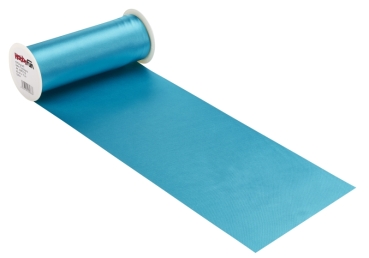 Creapop Satin-Tischband 20 cm breit pro Meter türkis