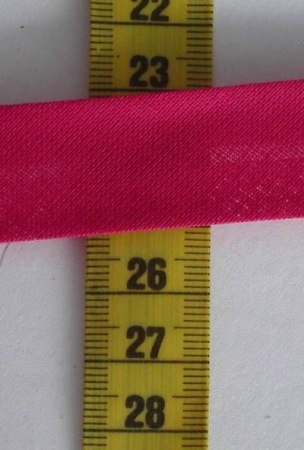 SCHRÄGBAND 40 / 20 je Meter dunkleres pink