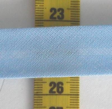 SCHRÄGBAND 40 / 20 je Meter helleres blau