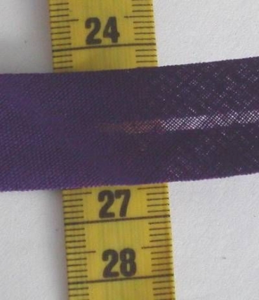 SCHRÄGBAND 40 / 20 je Meter lila